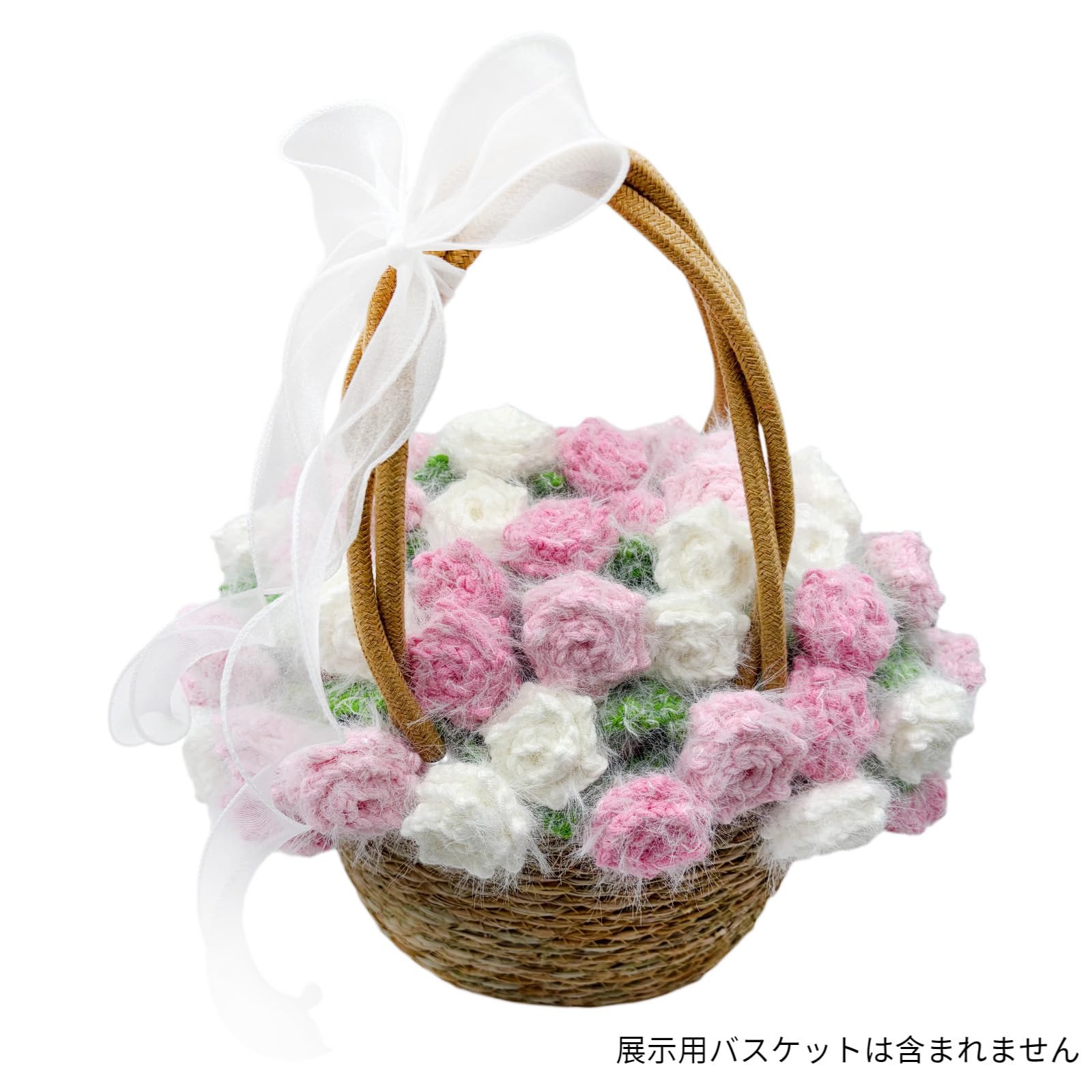 Amazon｜KANARI 花束ブランケット 100%手編み 完成品 サイズ 100cm